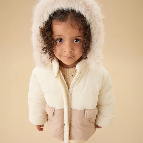 Padded Coat & Detachable Hood