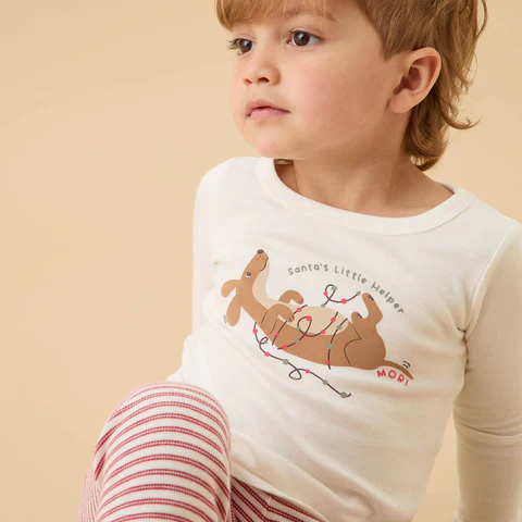 Santa's Little Helper Long Sleeve Pyjamas