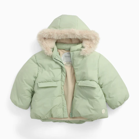 Padded Coat & Detachable Hood 2